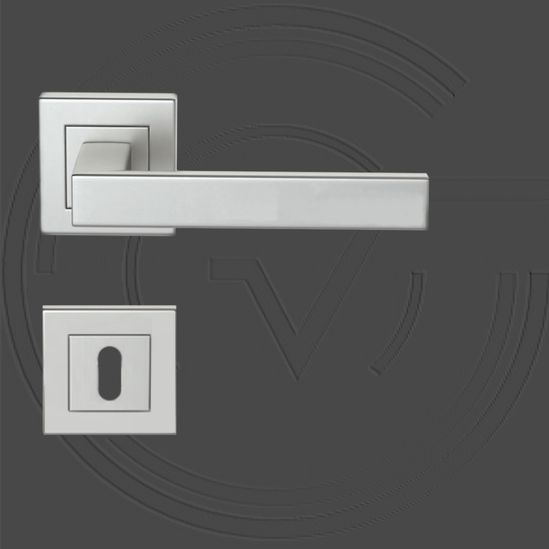 KD200/BB/SS Square Roses Lever Handle