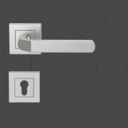 KD201/PZ/SS Square Roses Lever Handle