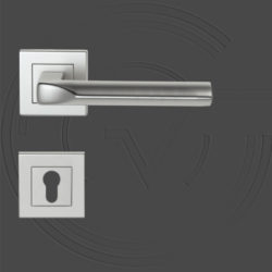 KD202/PZ/SS Square Roses Lever Handle